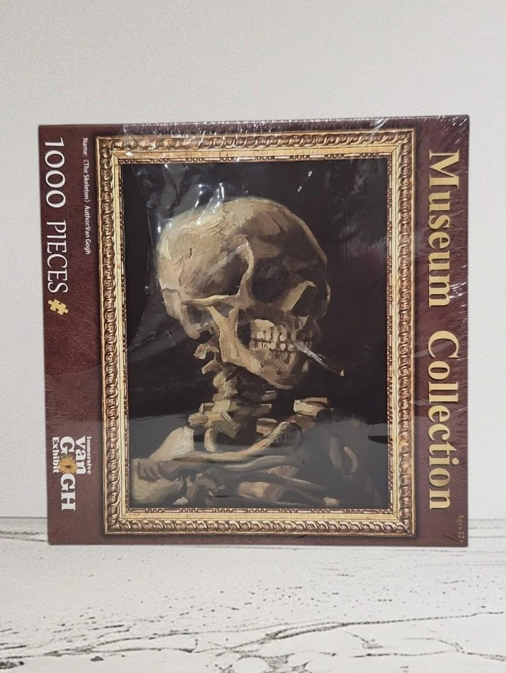 The Skeleton Van Gogh Museum Exhibit Collection 1000 Piece Puzzle